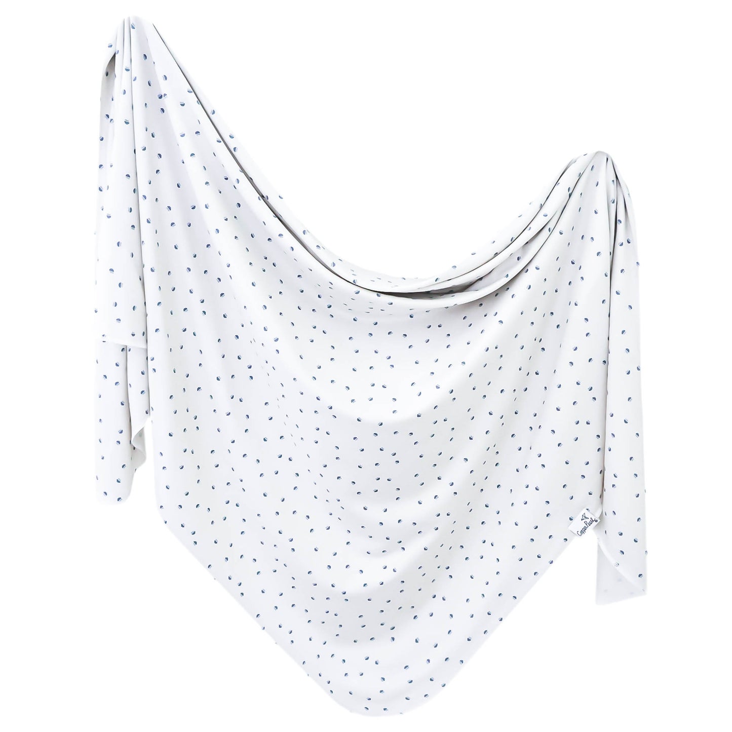 Copper Pearl Knit Swaddle Blanket - Haze