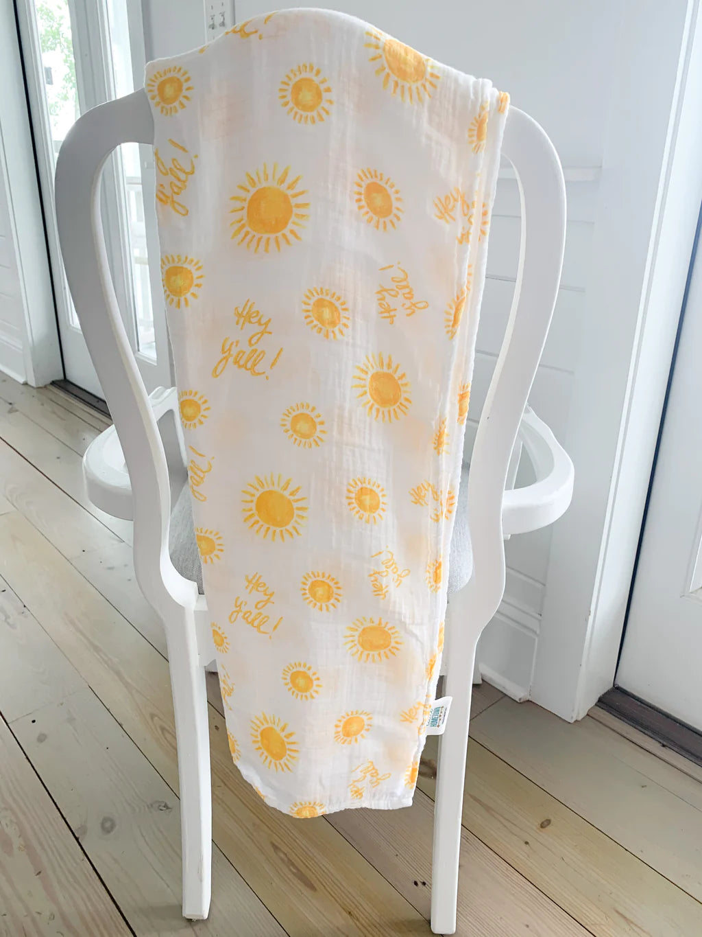 Hey Y'all Muslin Swaddle Blanket