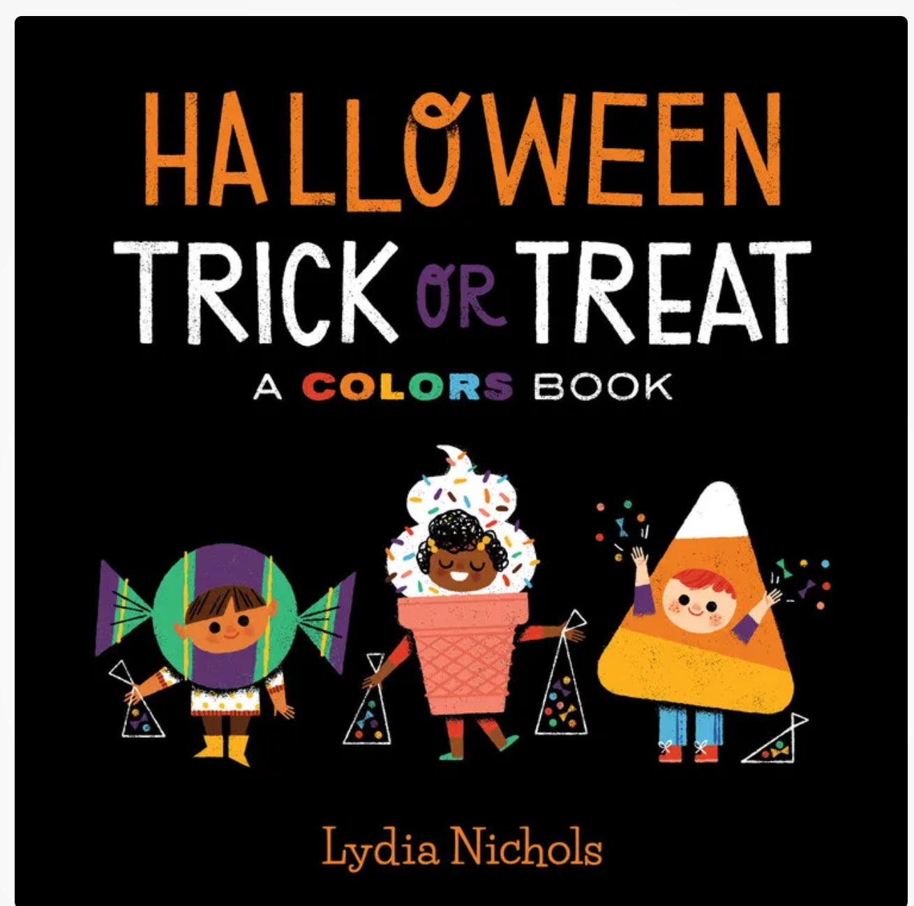 Halloween trick or treat a colors book