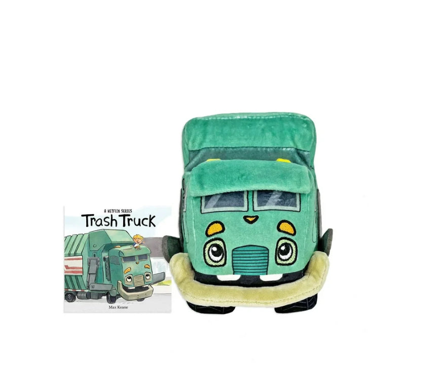 Trash Truck | Plush & Board Book