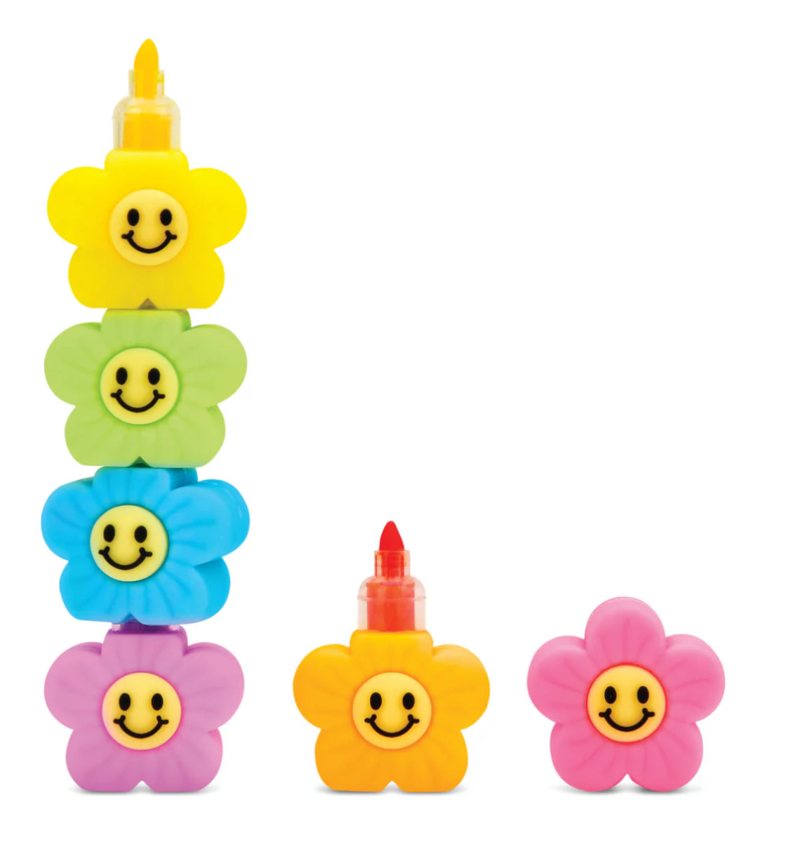 Smile Flower Stackable Markers