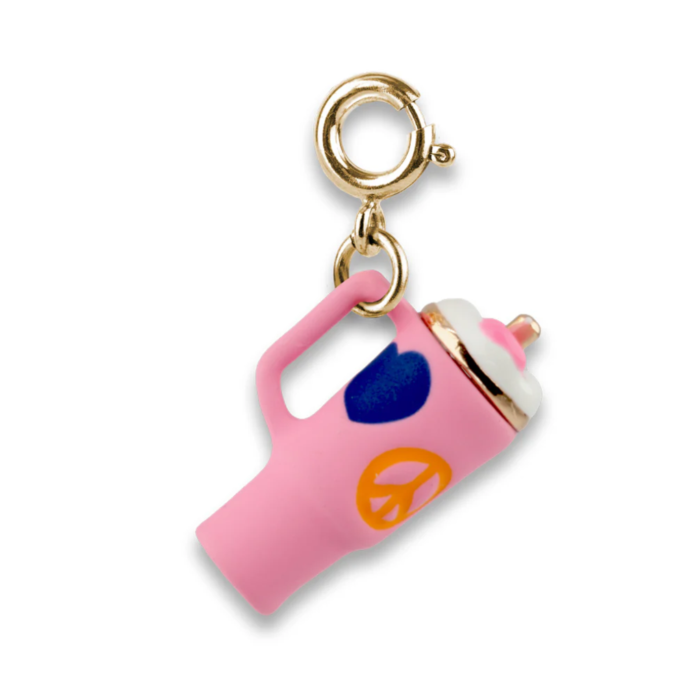 Gold On the Go Cup Charm