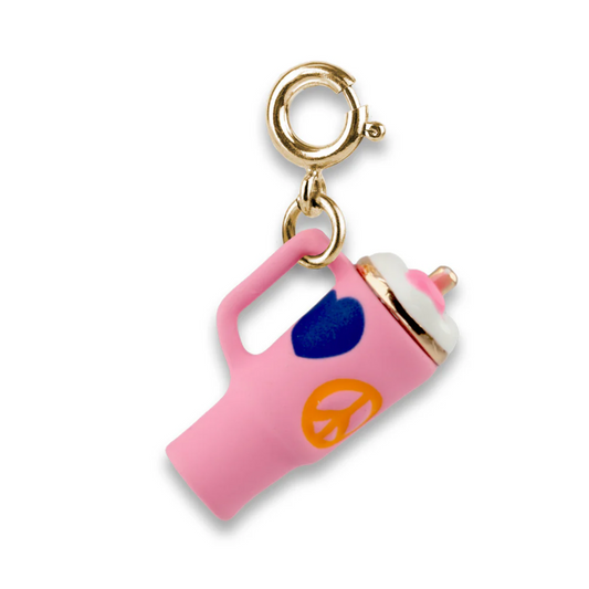 Gold On the Go Cup Charm