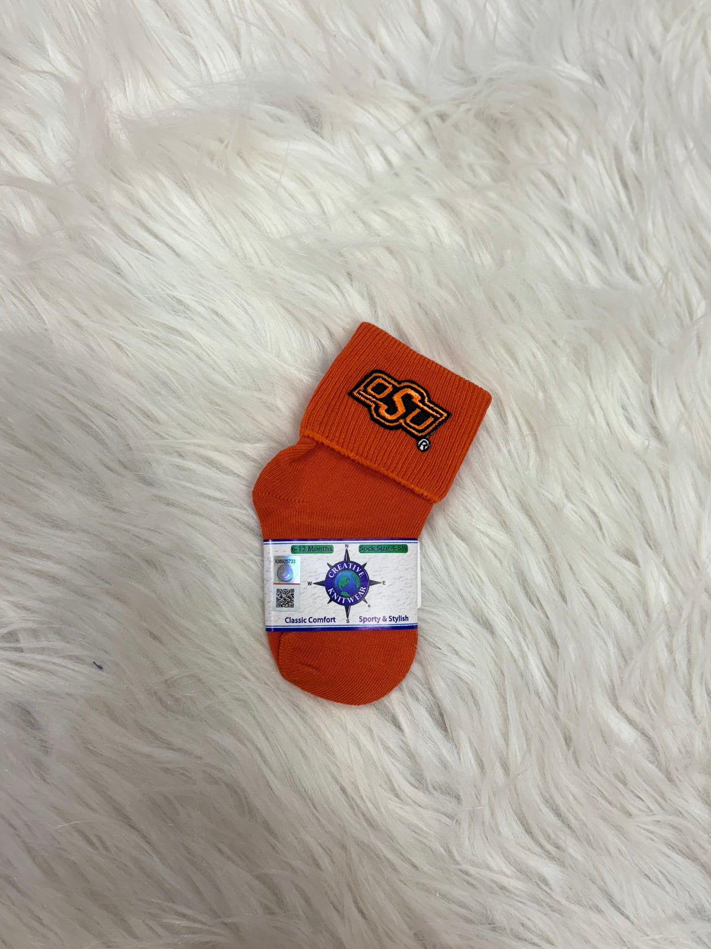 Anklet Sock - Orange - OSU