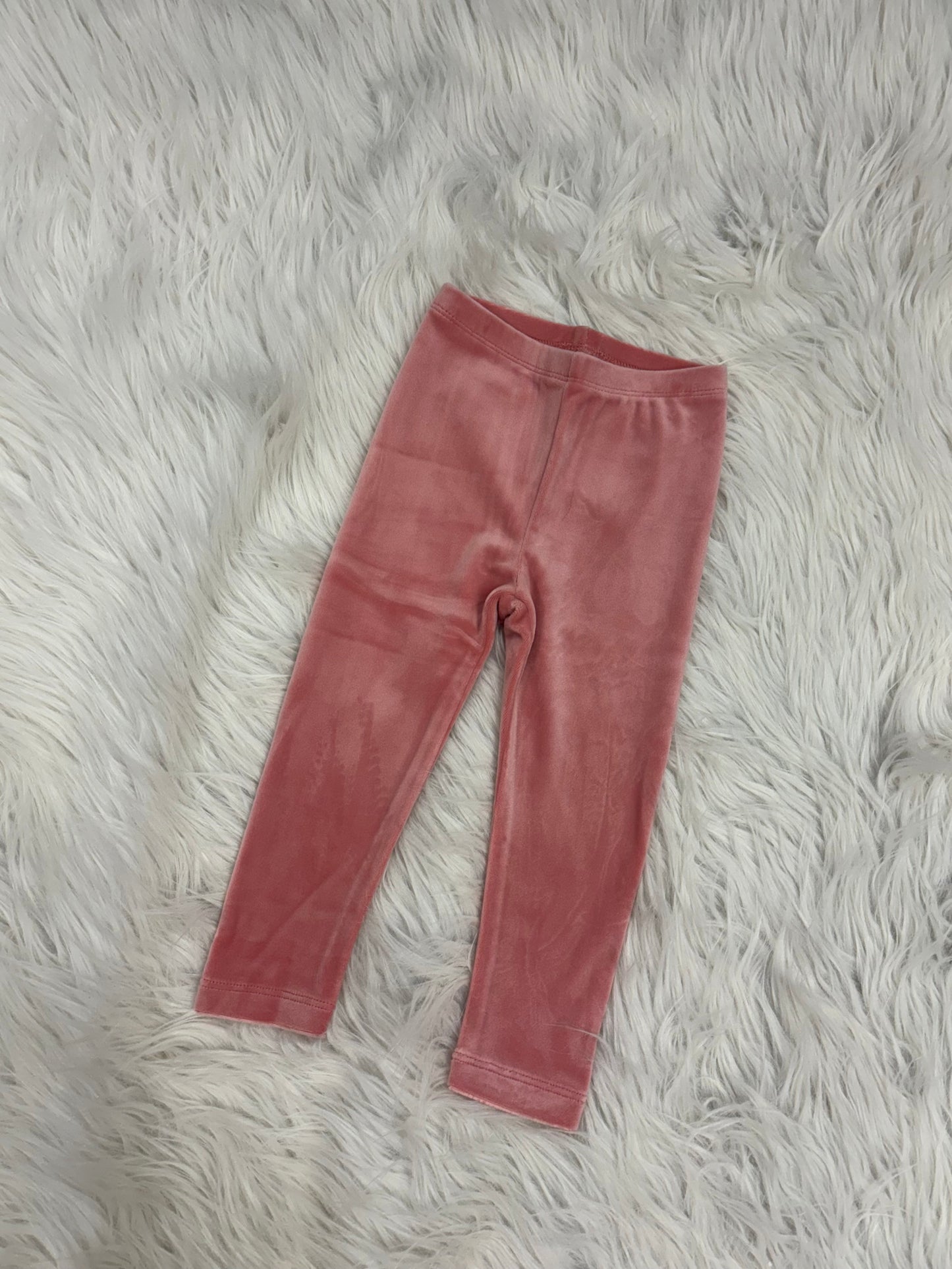 Velour Leggings | Mauveglow