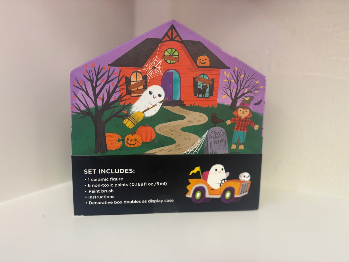 Paint a Ceramic - Ghost Car