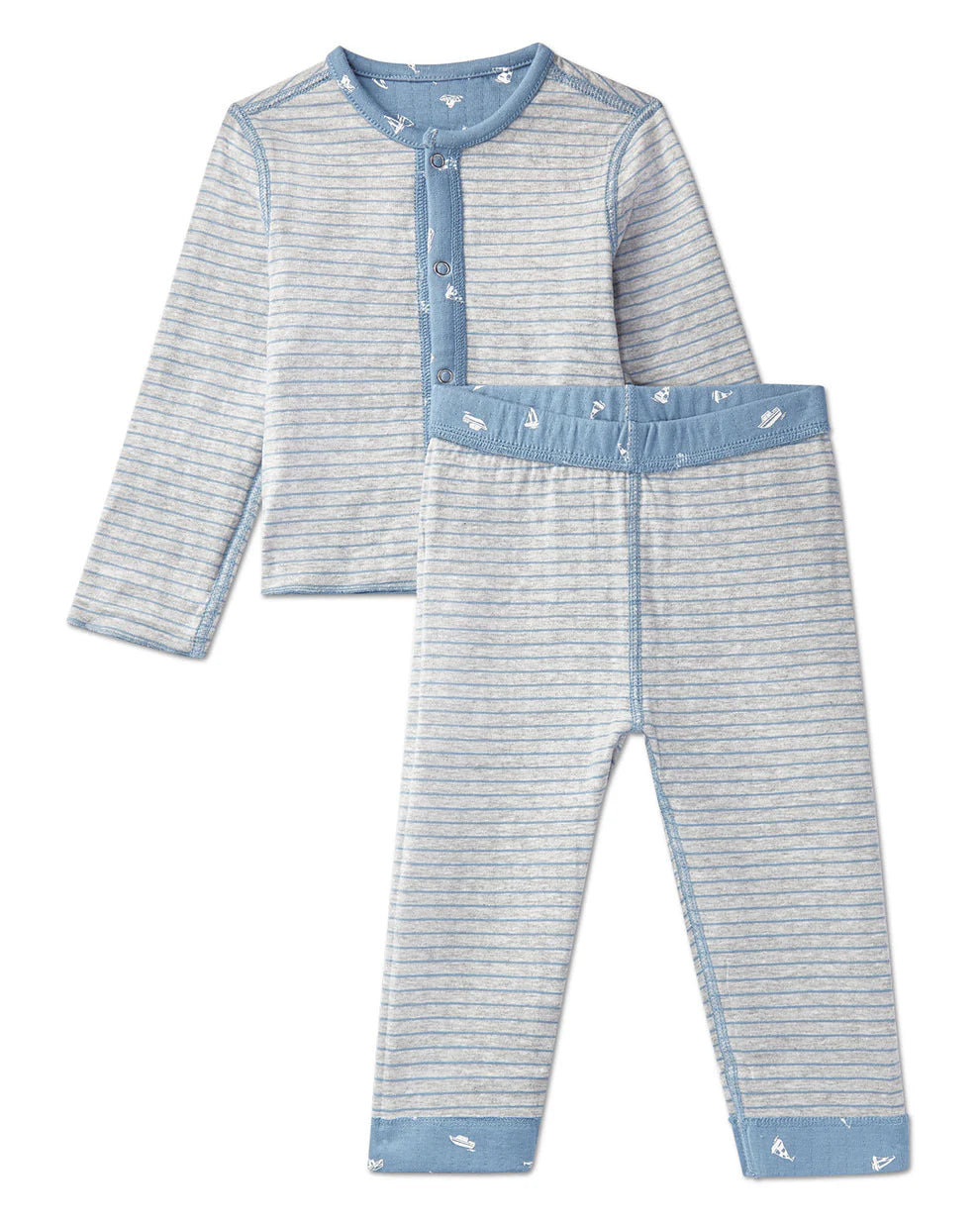 Sail Away Reversible 2 Piece Set-Blue