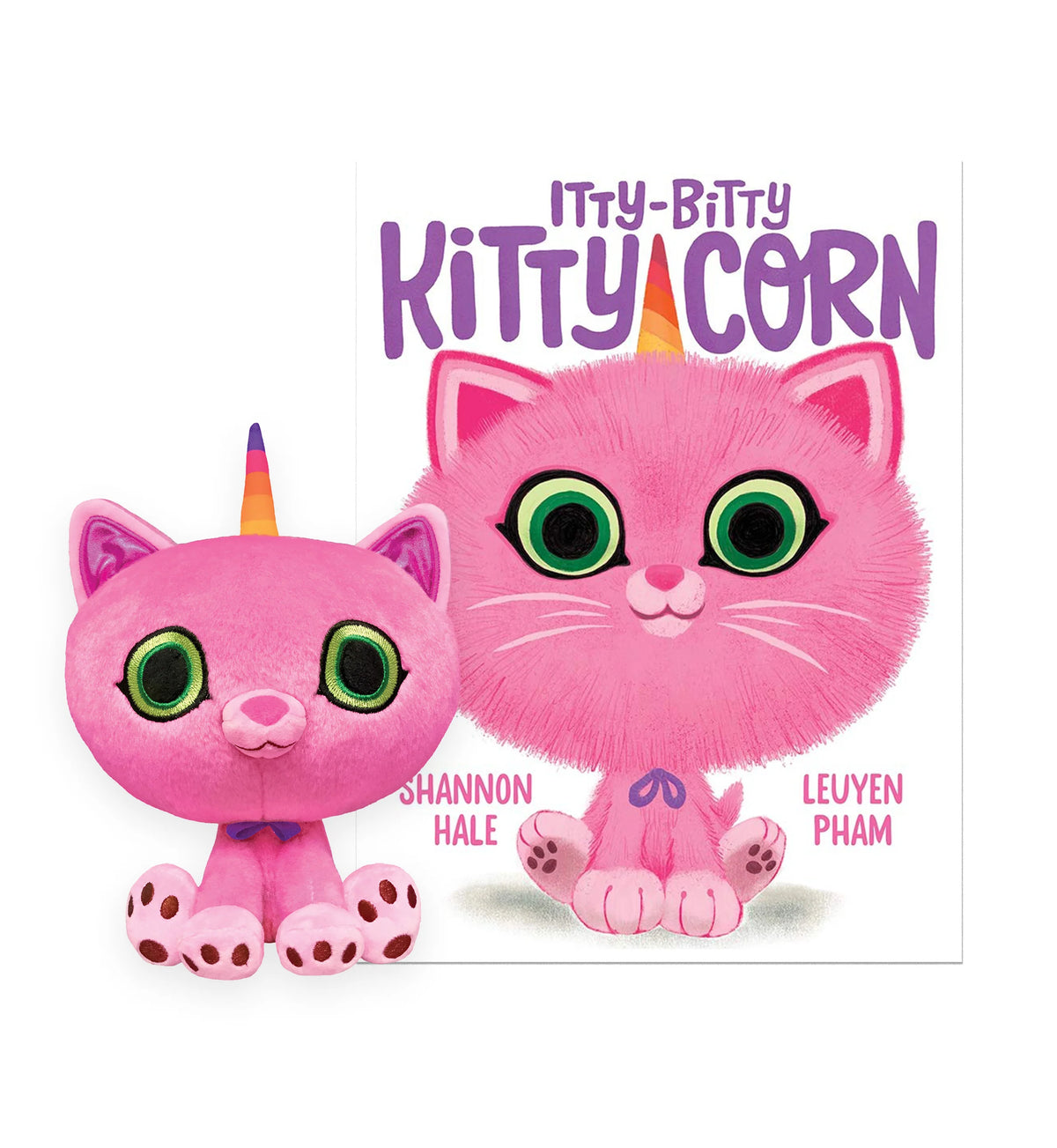 Itty-Bitty Kitty Corn | Plush & Board Book Set