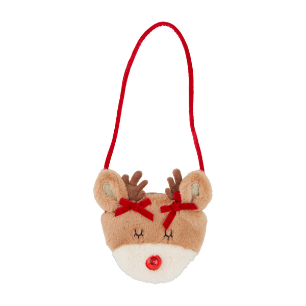 Christmas Light Up Reindeer Purse