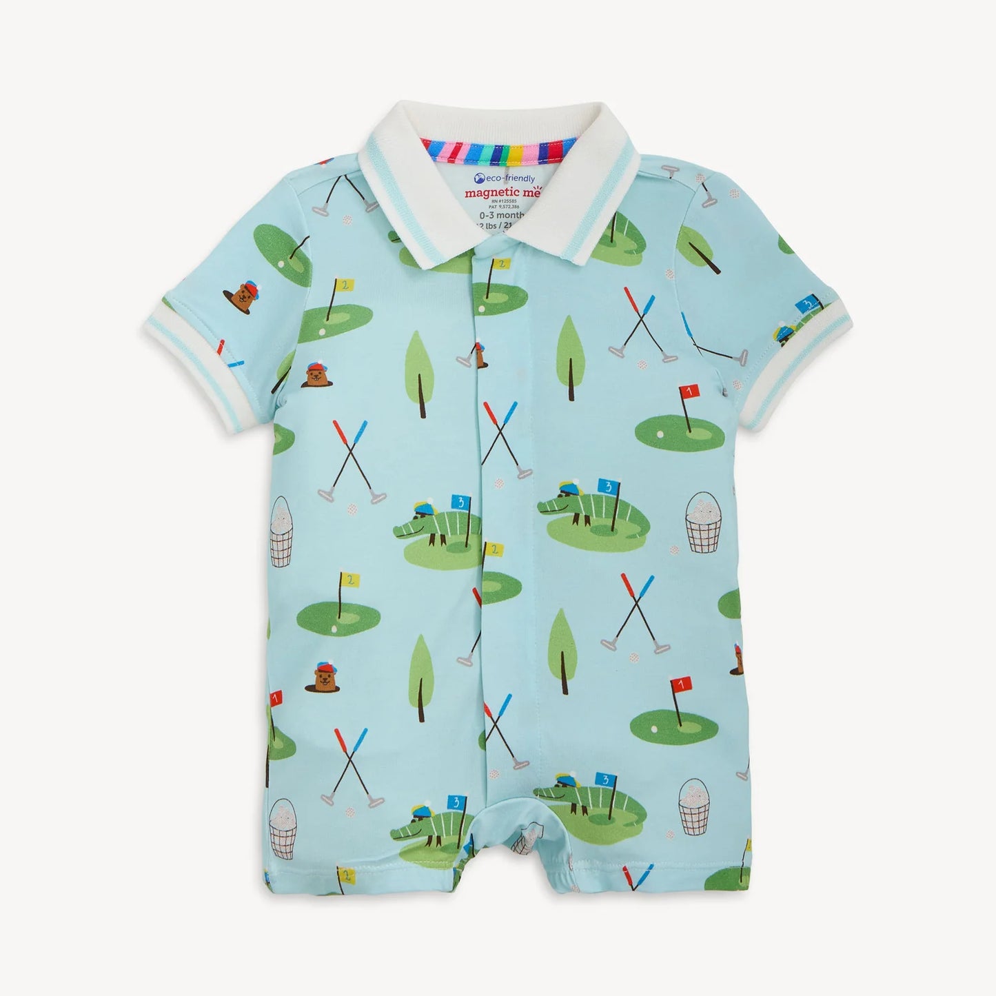 Gopher It | Modal Magnetic Polo Romper