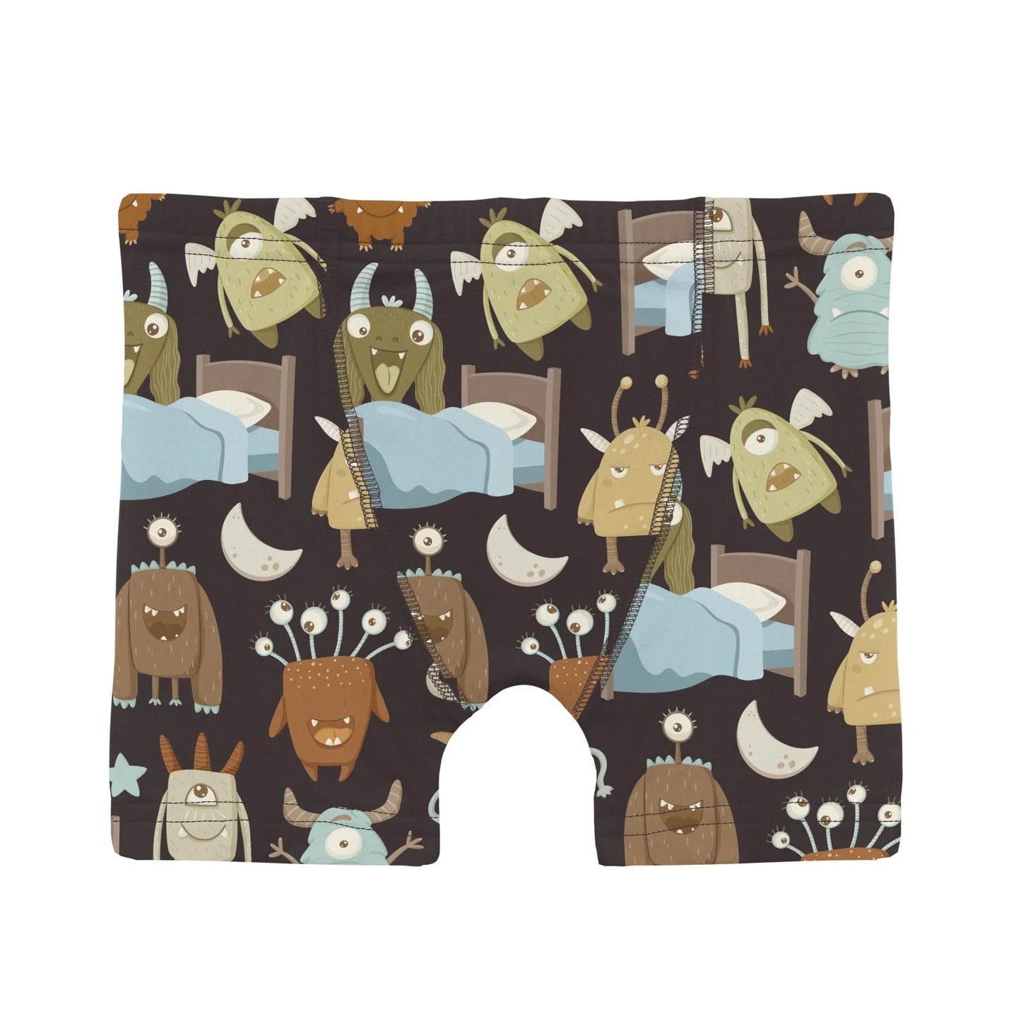 Boy's Boxer Brief | Midnight Monsters Under the Bed