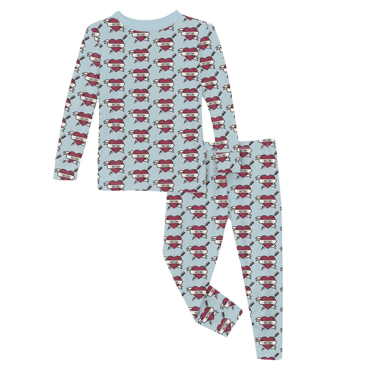 Long Sleeve Pajama Set | Mom Tattoo