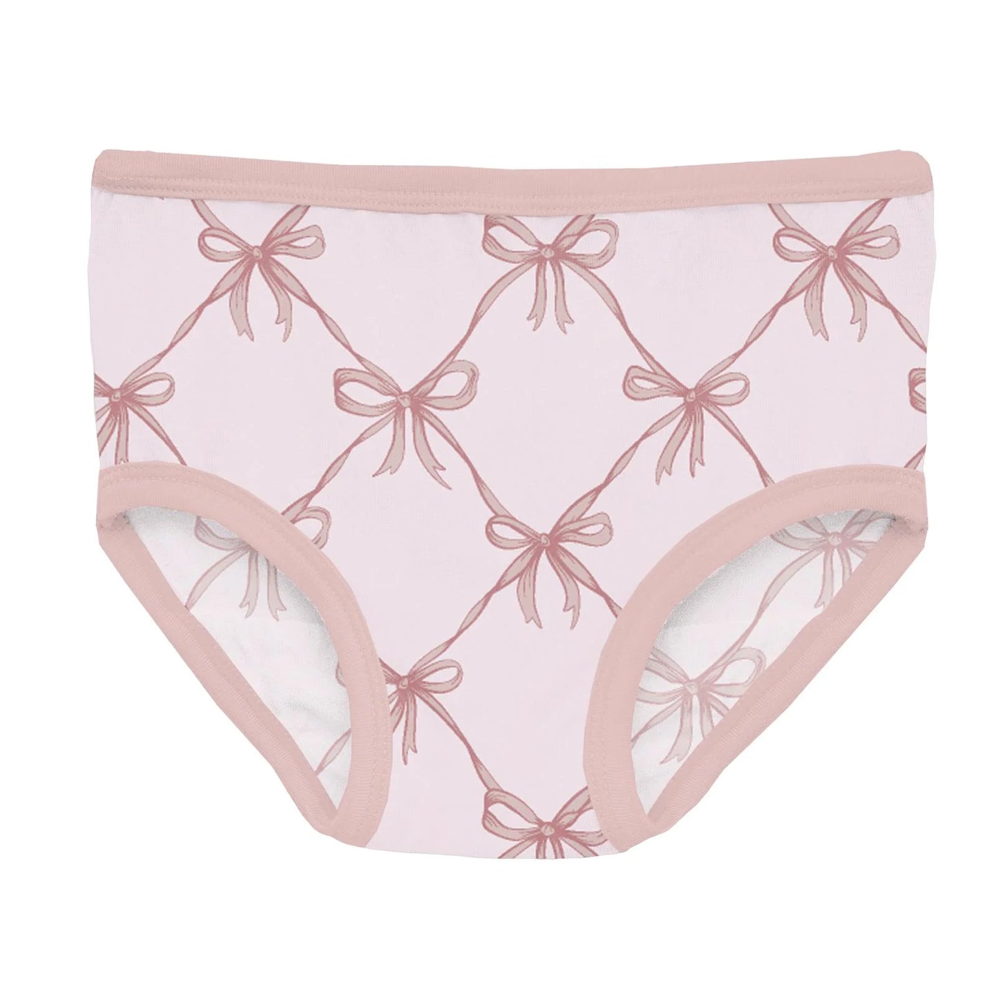 Girl's Underwear | Violet Bow Lattice