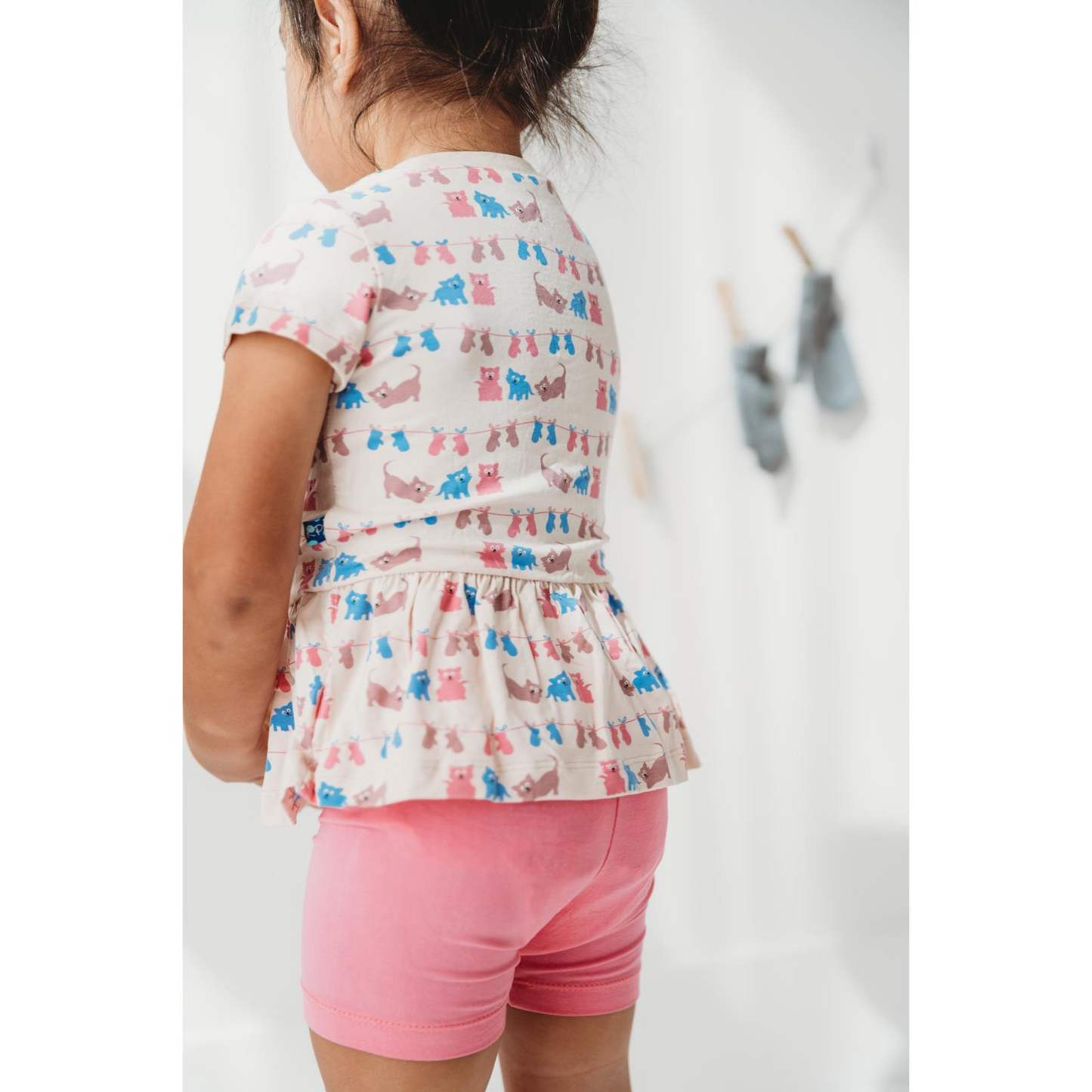 Latte 3 Little Kittens S/S Playtime Outfit Set