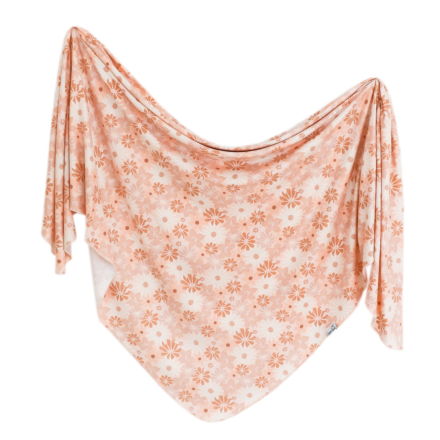 Copper Pearl Knit Swaddle Blanket - Penny