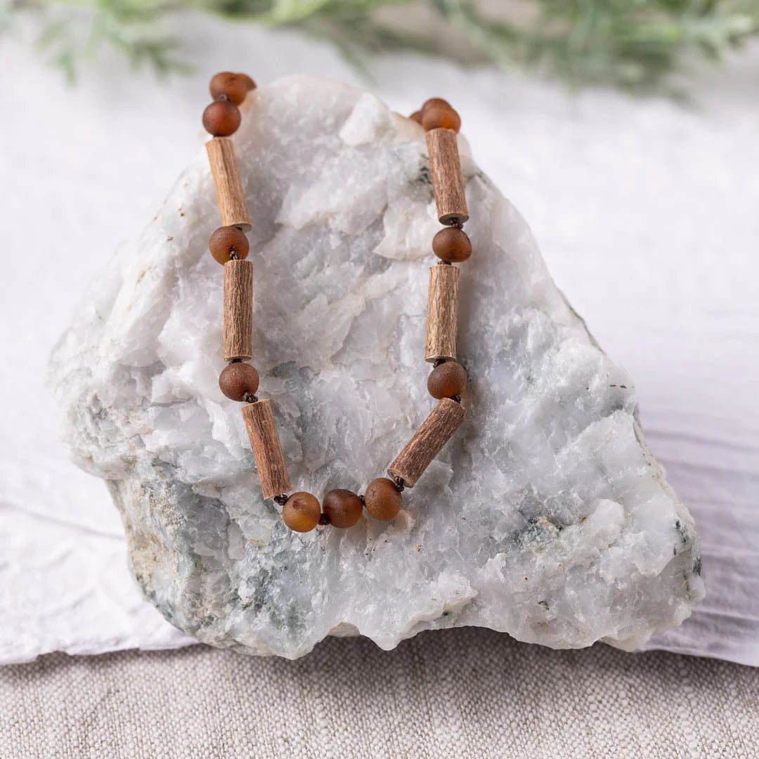 Hazelwood + Amber Necklace