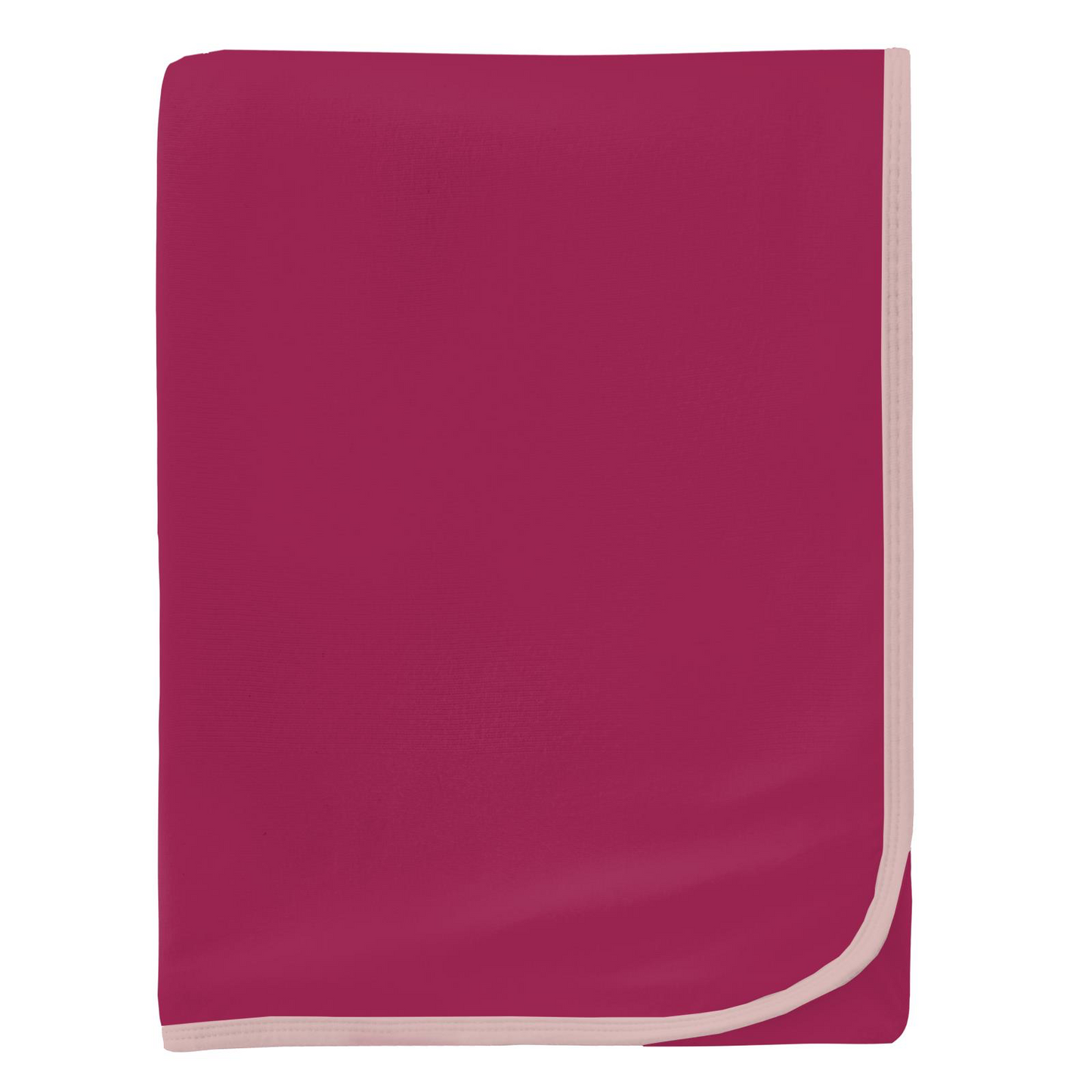 Berry with Baby Rose Swaddling Blanket