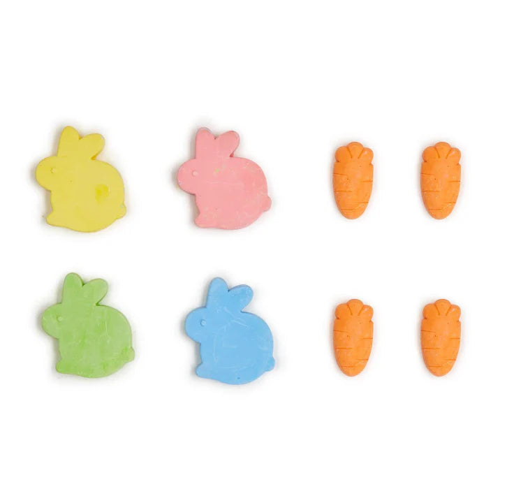 Cupcakes & Cartwheels Bunnies+Carrots Chalk Set