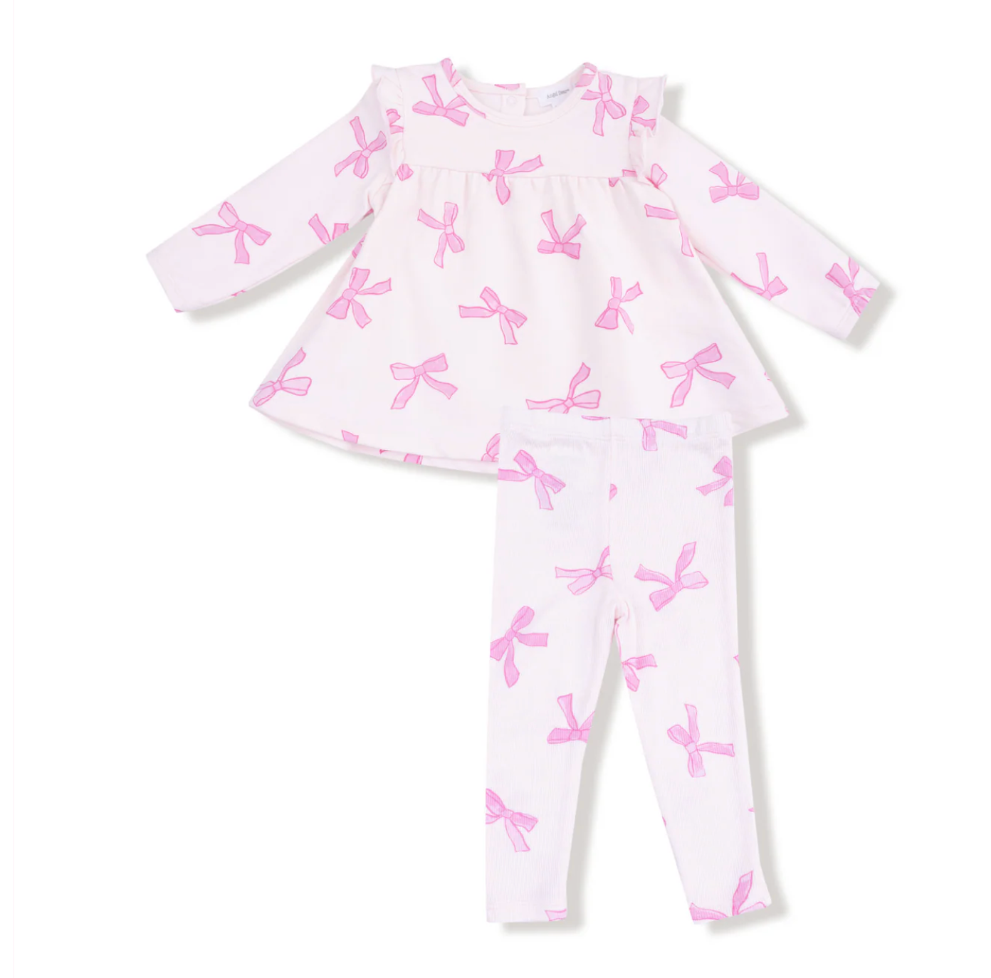 Pretty Bows Ruffle Top Set