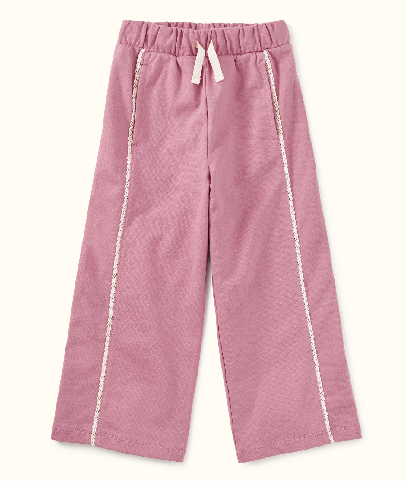 Lace Trim | Track Pants