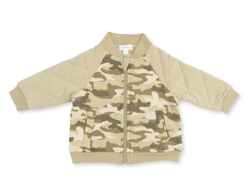 Camo Bomber Jacket | Angel Dear