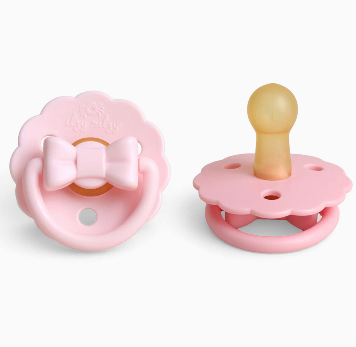 Itzy Ritzy | Natural Rubber Pacifier Bows