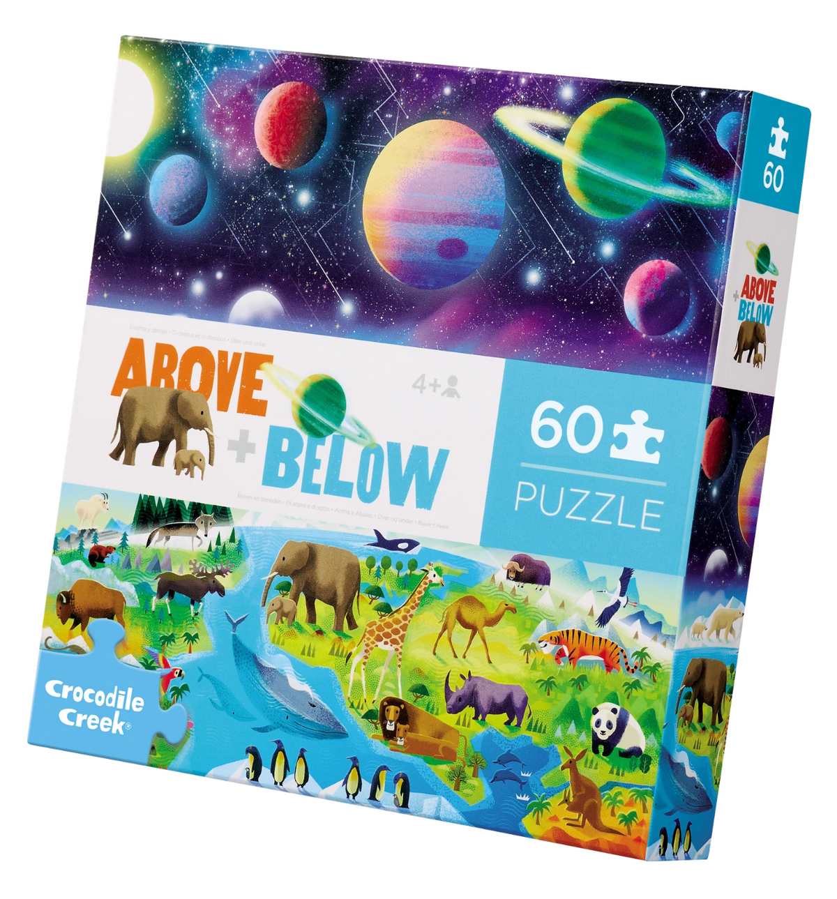 60 Piece | Above & Below Earth & Space Puzzle