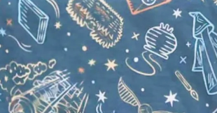 Single Burp Cloth | Wizarding World