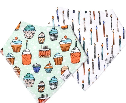 Copper Pearl Single Bandana Bib | Confetti