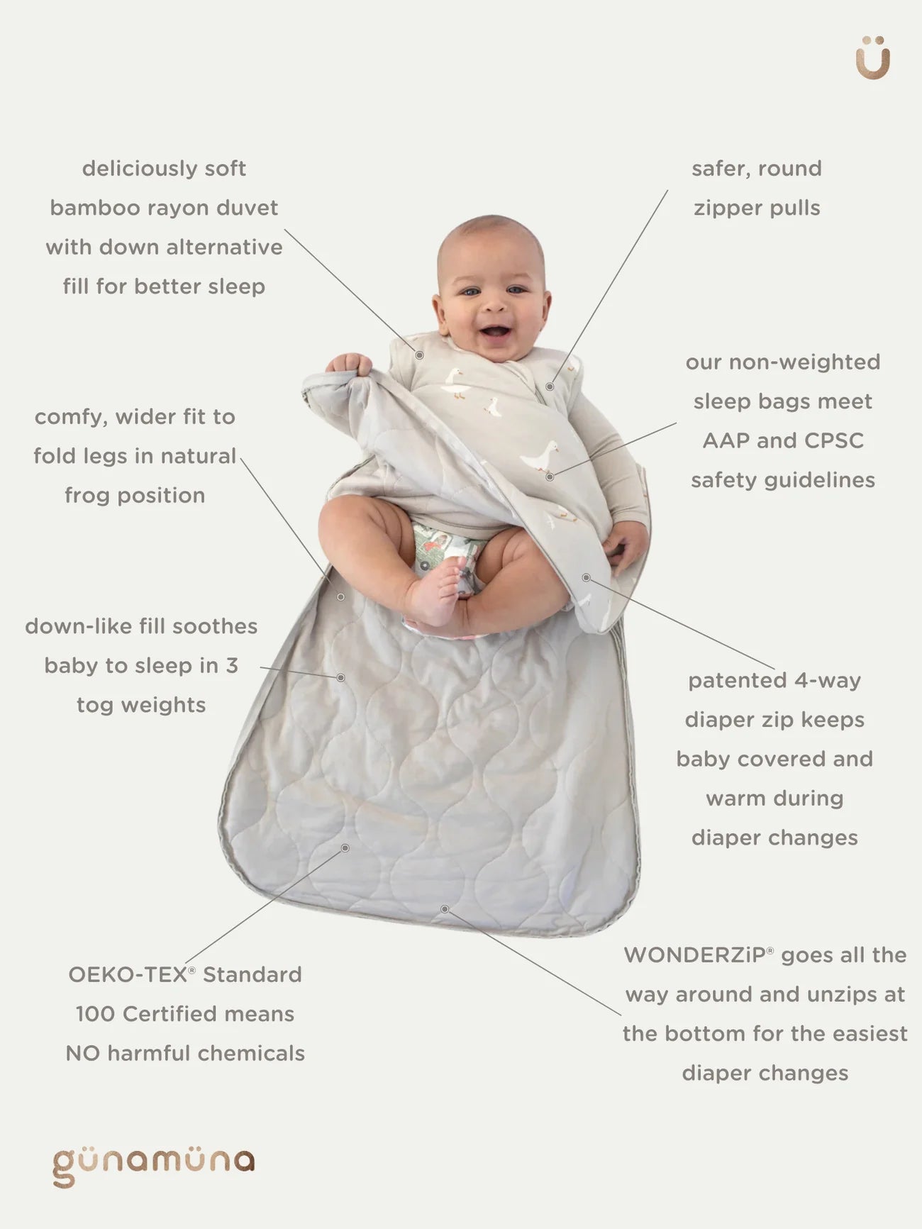 Long Sleeve Sleep Bag | TOG 1.0