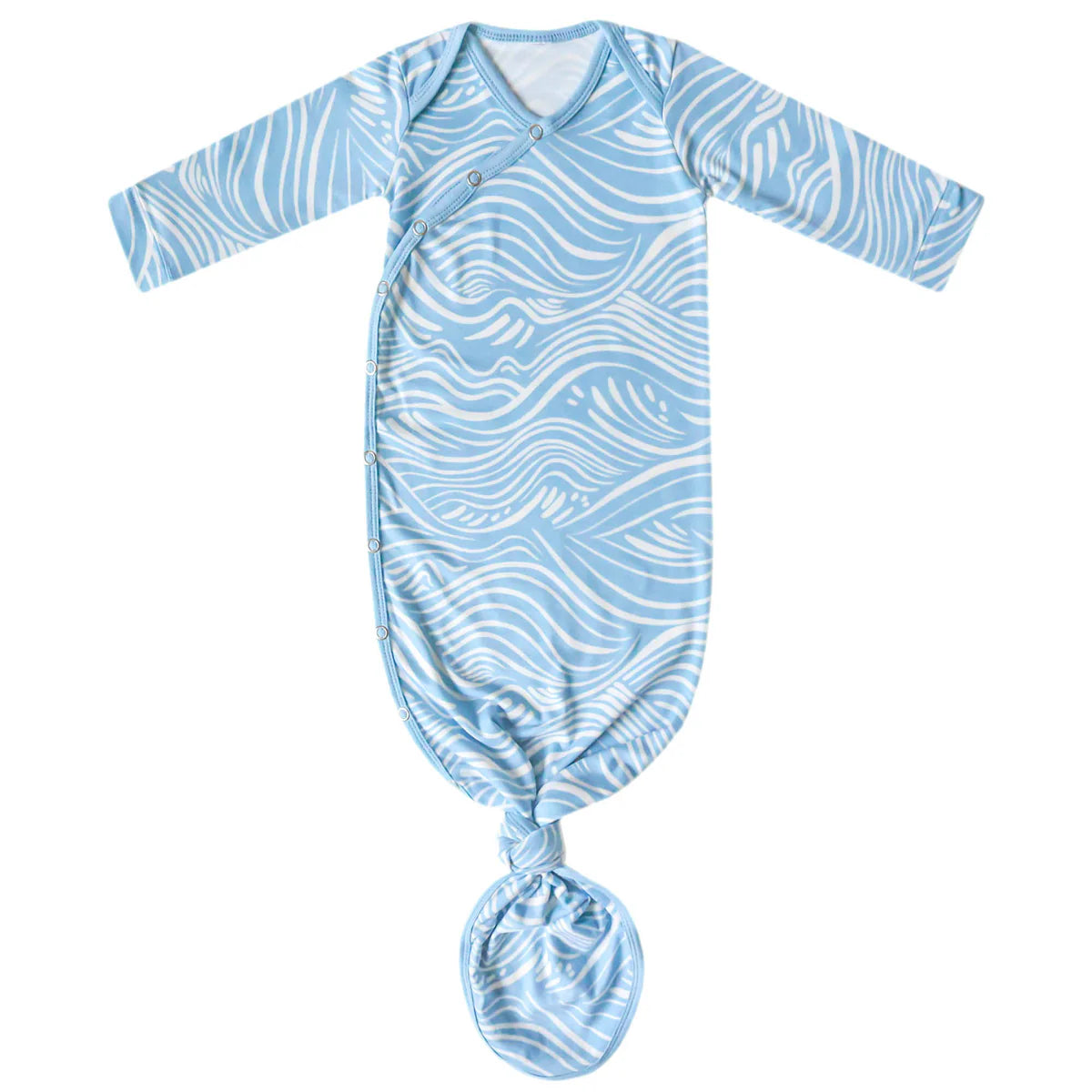 Copper Pearl Knotted Gown-Surf