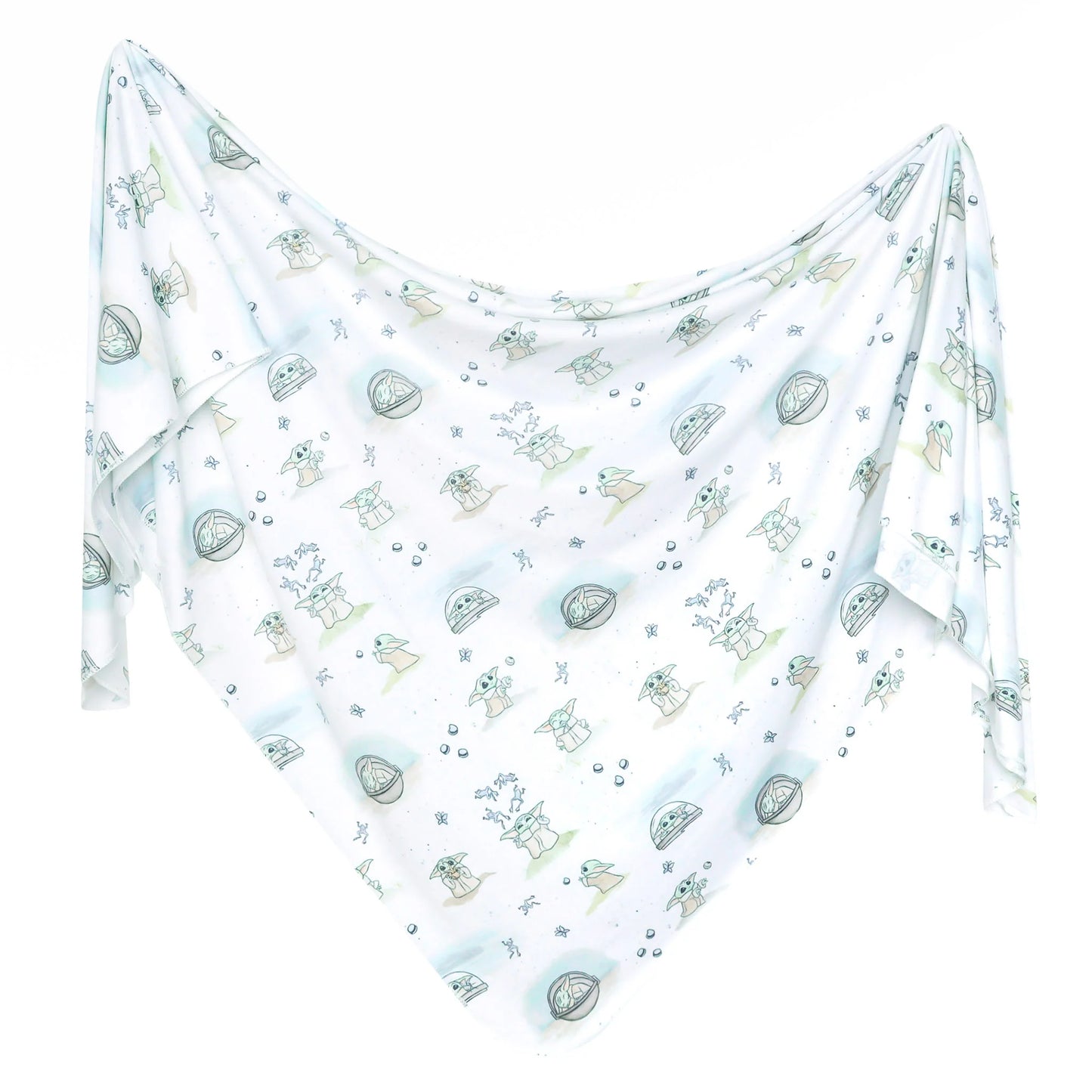 Star Wars Grogu | Knit Swaddle Blanket