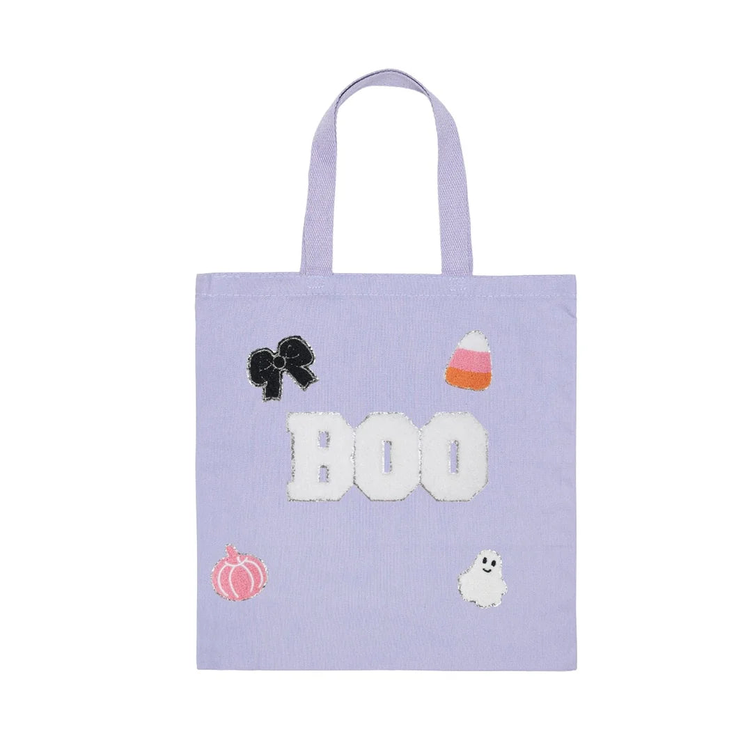 Boo Trick Or Treat Halloween Tote
