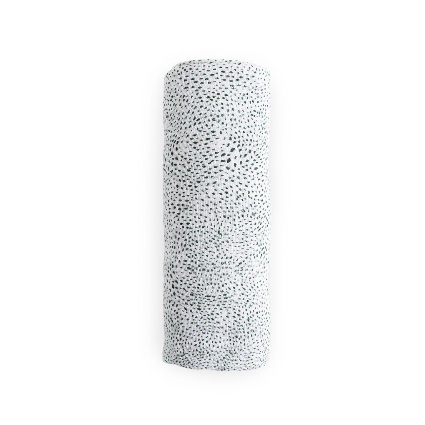 Green Seed Cotton Muslin Swaddle Blanket