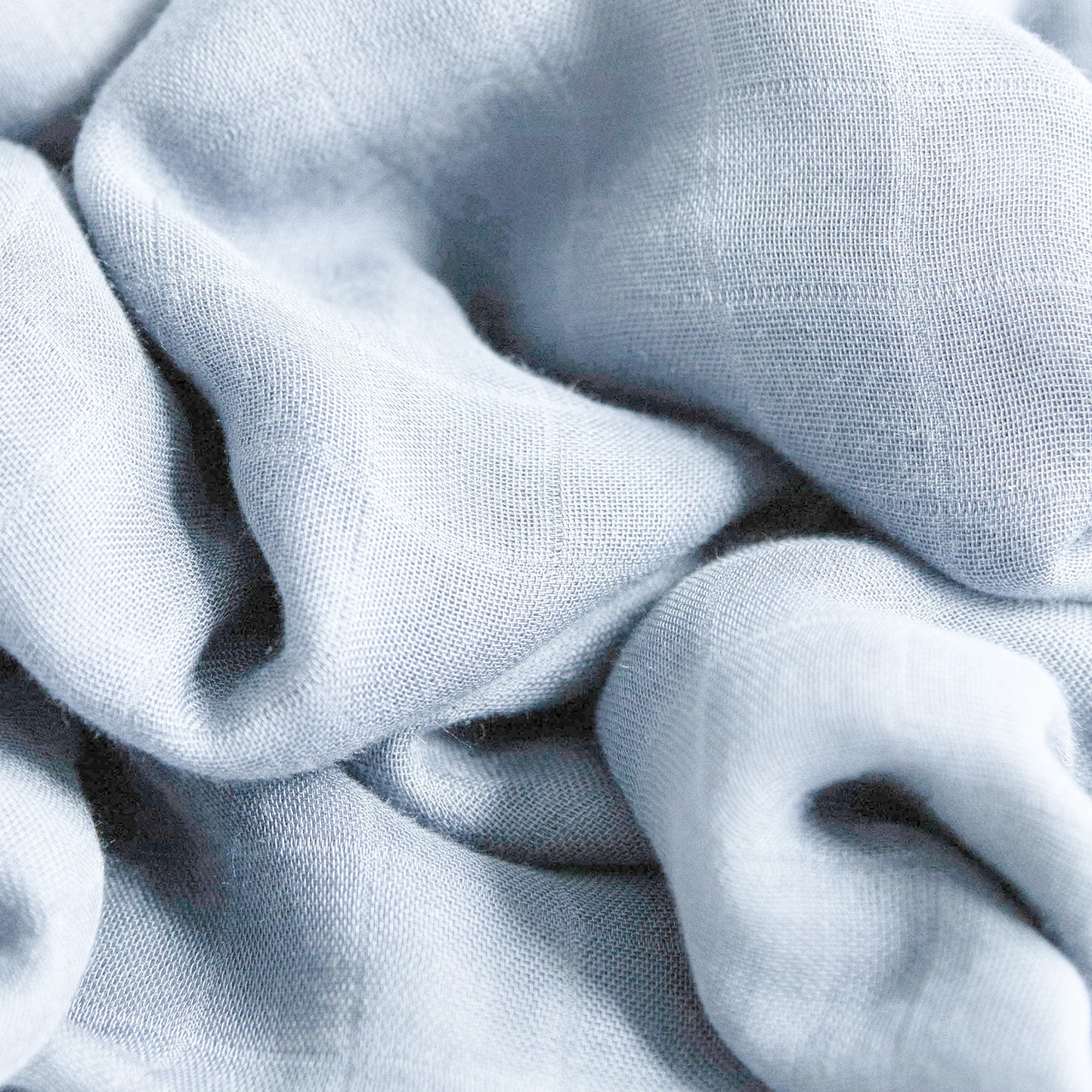 Light Blue - Deluxe Muslin Swaddle Blanket