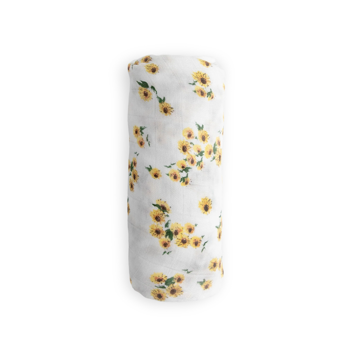 Ditsy Sunflower Deluxe Muslin Swaddle Blanket