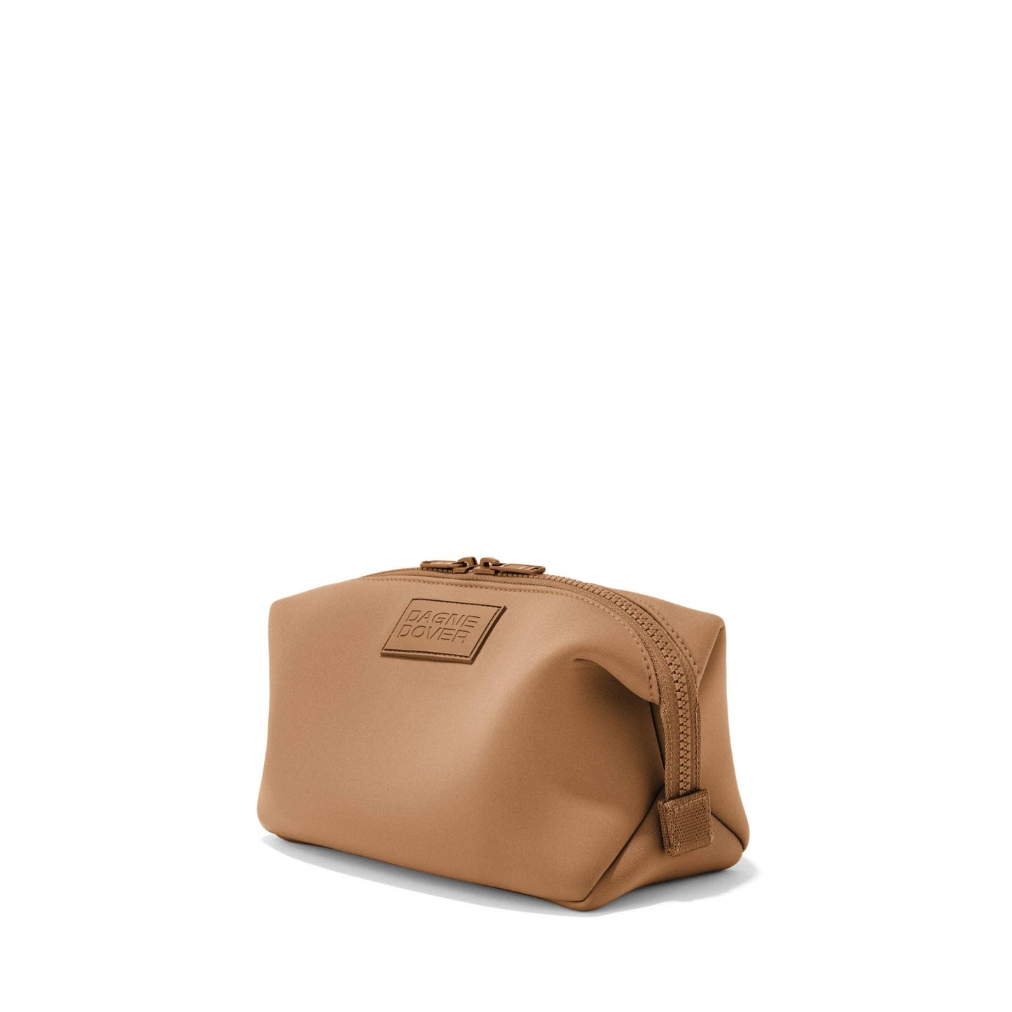 Dagne Dover Hunter Toiletry Bag in Camel-Large
