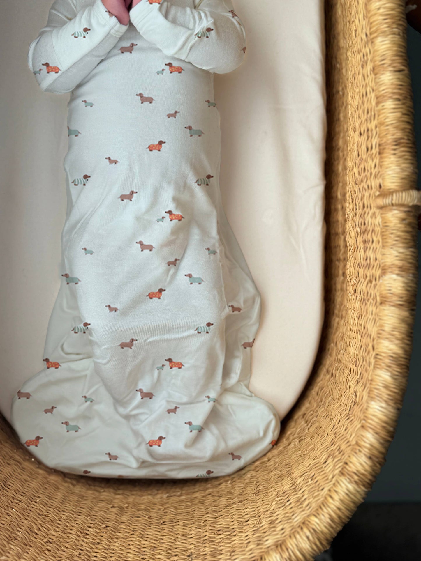 Baby Gown | Zipper Bottom