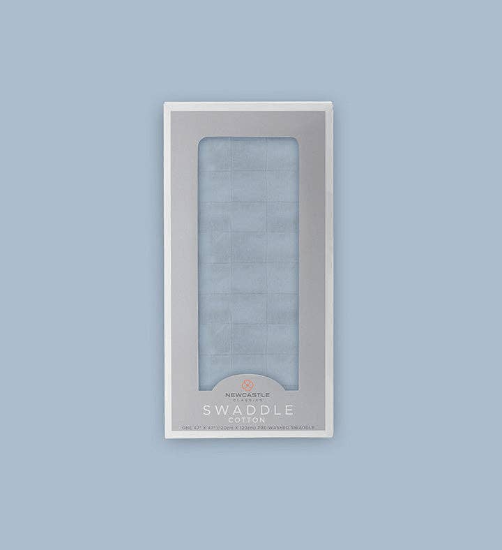 Blue Fog - Cotton Swaddle