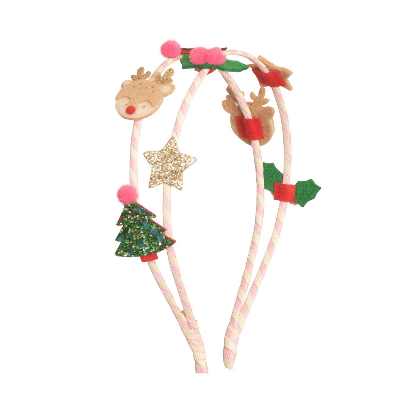 Christmas Craze Double Headband
