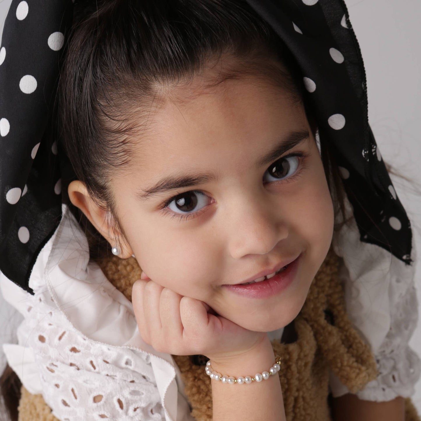 Brynn-14K Gold-Plated Pearl Bracelet