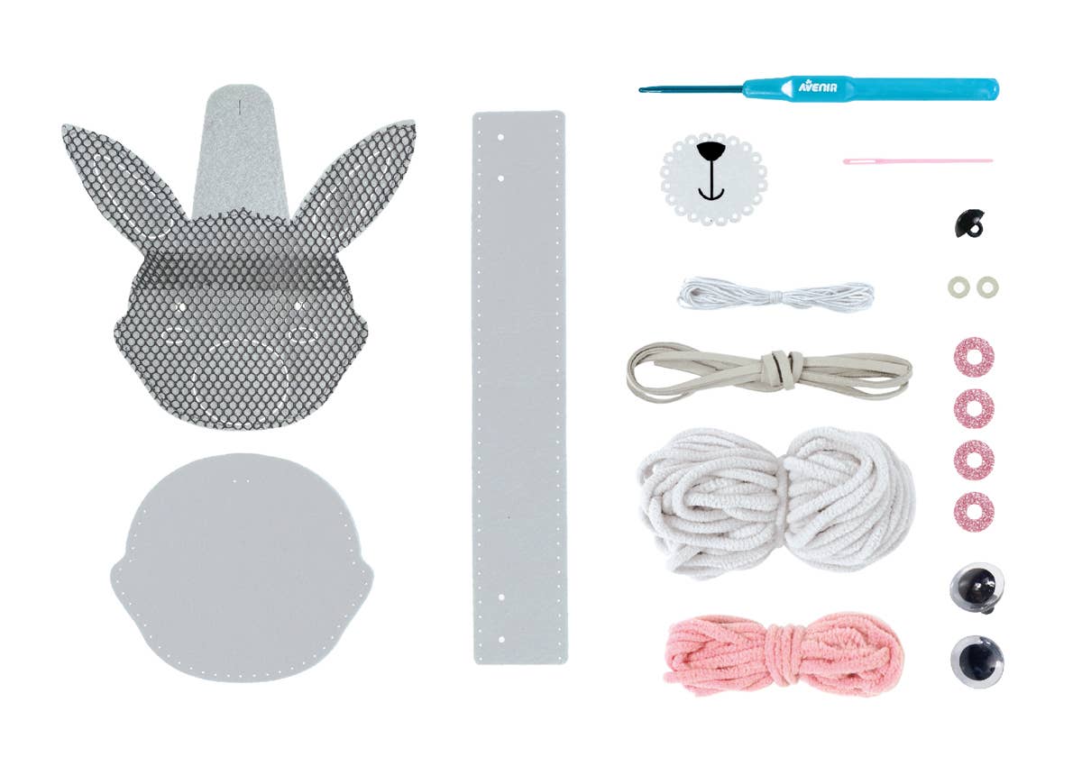 Avenir - Loopie Fun Plush Bag BUNNY