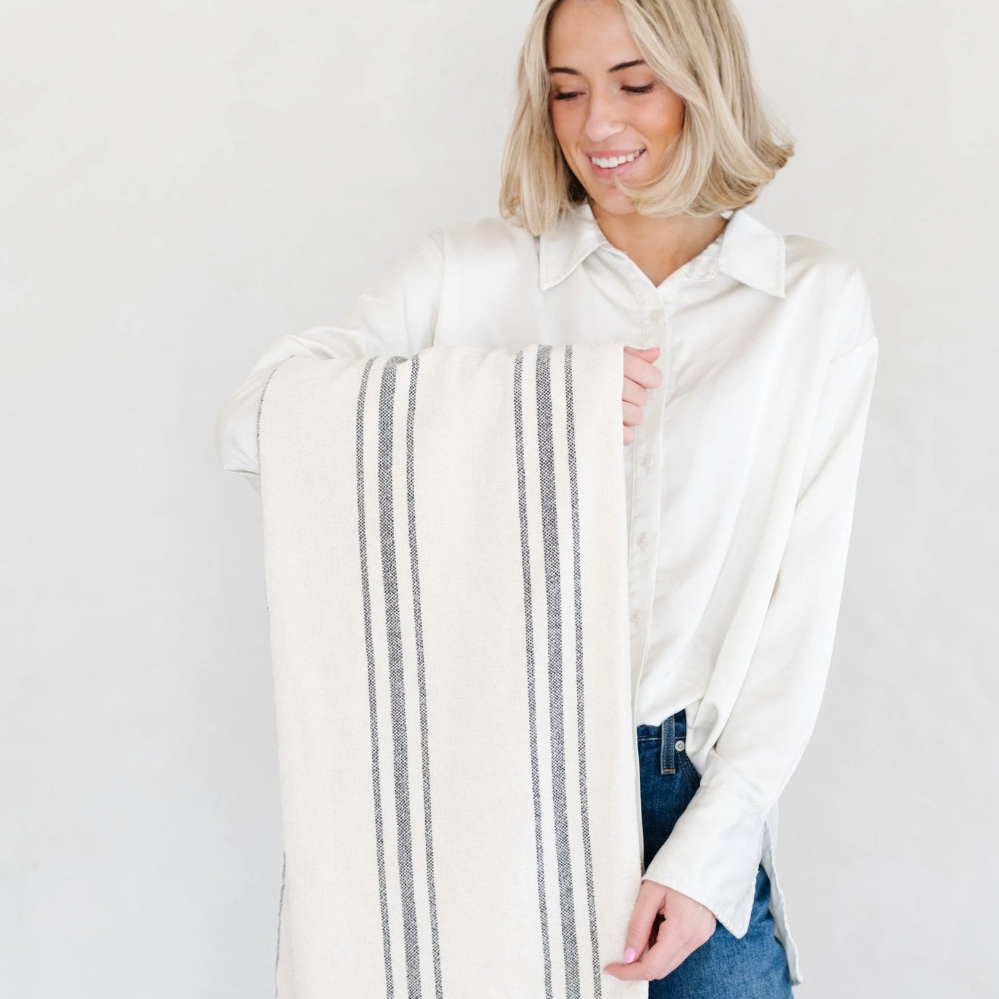 White Pine Chenille Fringe XL Throw Blanket