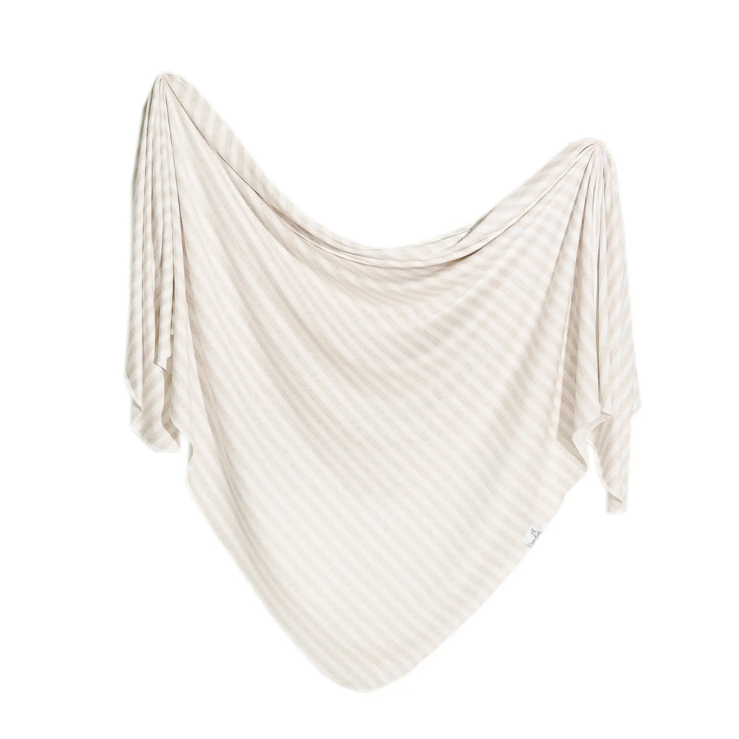 Copper Pearl Knit Swaddle Blanket-Coastal
