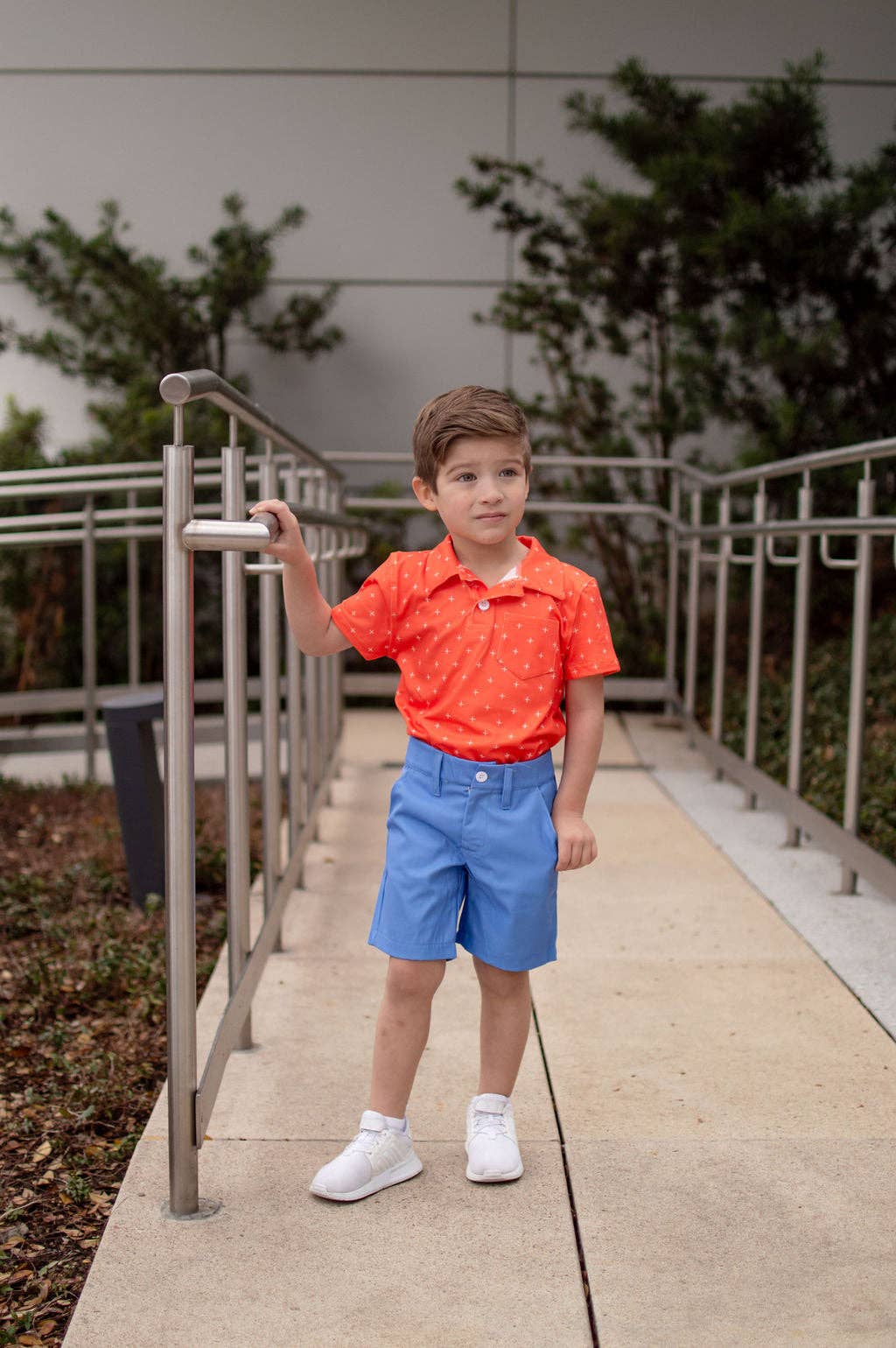 Daddy & Me Dress Shorts - French Blue