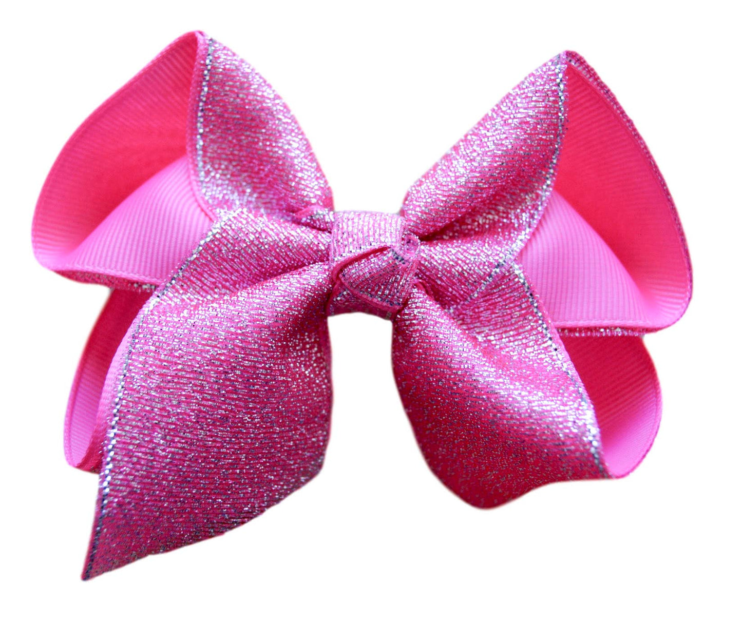 Bubblegum Glitter Bow ( DOES NOT FLAKE )