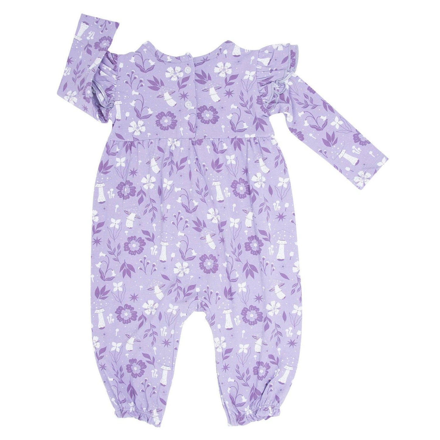 L/S Flutter Sleeve Romper