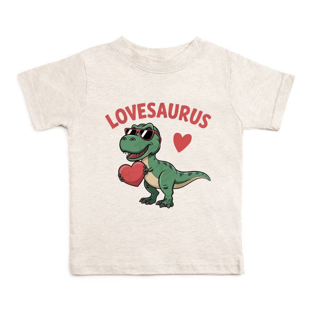 Lovesaurus Valentine's Day | Short Sleeve T-Shirt