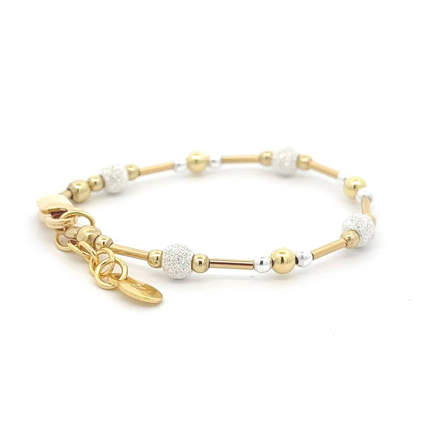 Averleigh-14K Gold-Plated Kids Bracelet w/Stardust Beads