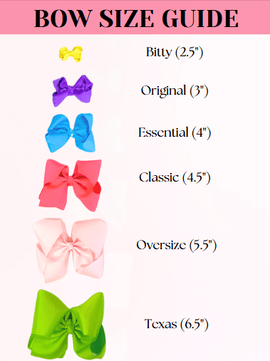 Classic Scalloped Bows | Alligator Clip - 4.5"